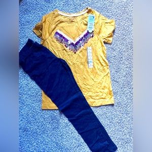 Girls cat & jack matching set